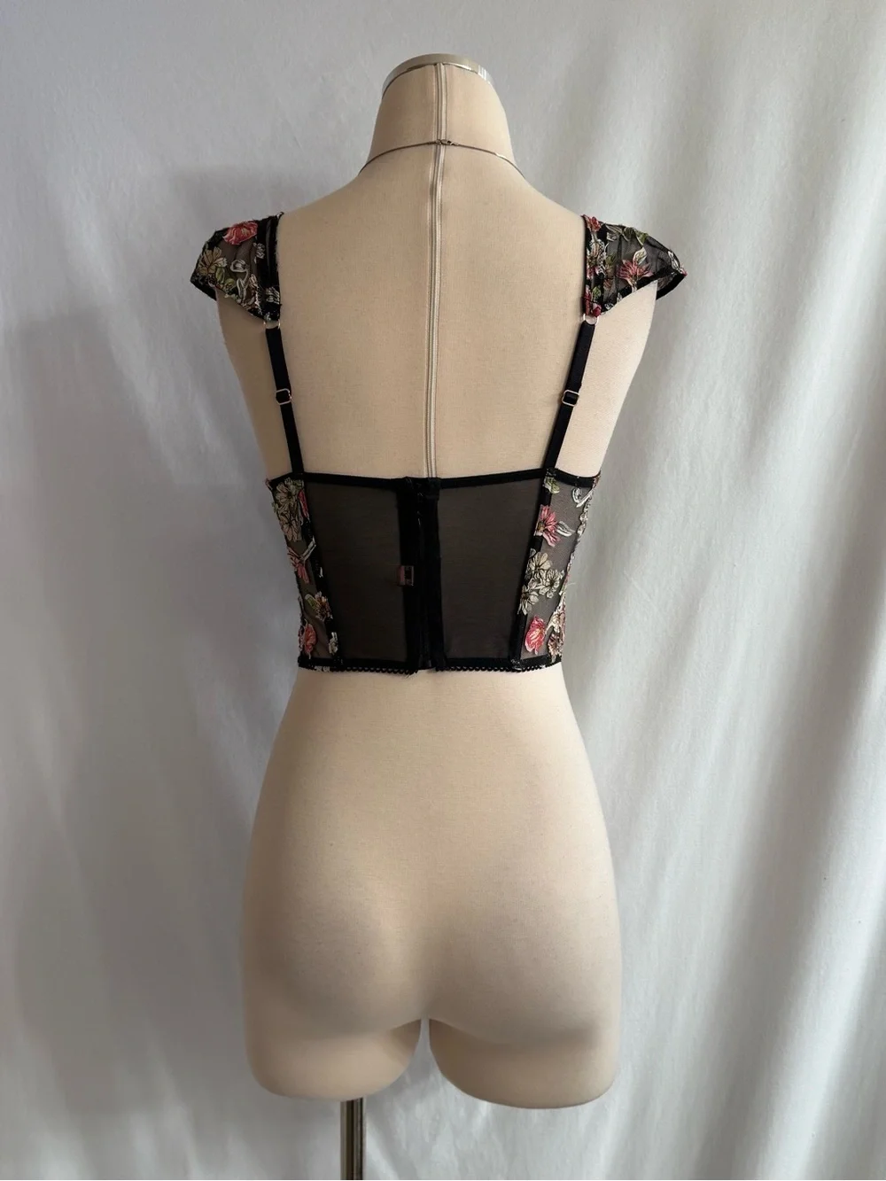 Victorias Secret black mesh